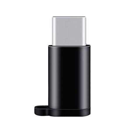 1 st USB-nyckelring Laddare Kontakt Micro USB Honkontakt Konverterare