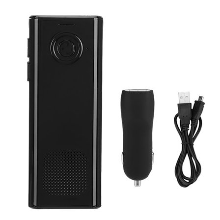 Solskydd Bil Bluetooth Handsfree-kit 1 till 2 Uppladdningsbar Bilhögtalare Musik Mottagare