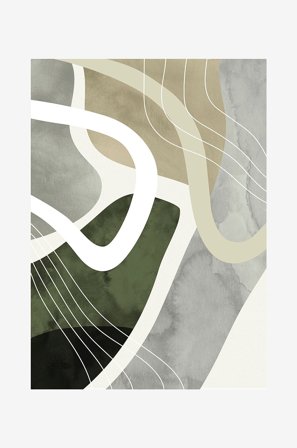 Malerifabrikken - Juliste Acrobat 1 - Vihreä - Julisteet - - Homeroom