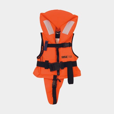 Rettungsweste für Kinder & Baby 1852-Marine 100N, orange, 0 - 10 kg - Schwimmweste für kinder - Boot