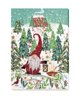 Perlenstickerei Wichtel - Abris Art