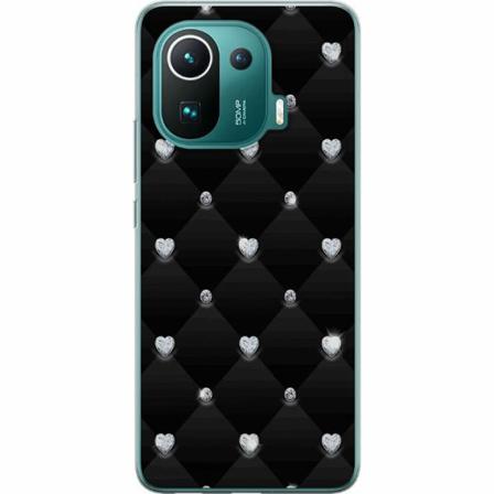 Xiaomi Mi 11 Pro Mjukt Skal - Diamant Hjärta