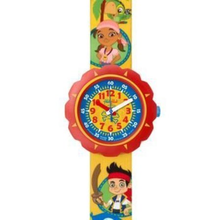 Klocka - Flik Flak - FLSP006 - Kvarts - Analog - Tyg