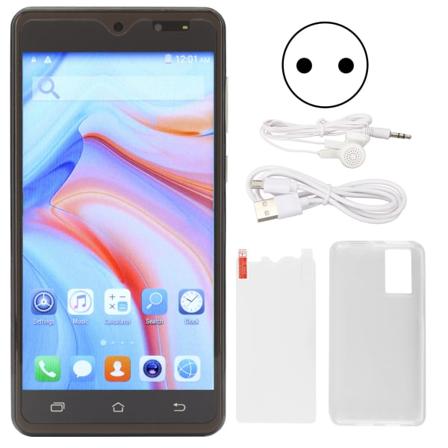 S21 Ultra mobiltelefoner 5,0 tommer for Android 11.0 2.4G 5G dobbel skjerm WiFi 2GB 16GB front 5MP bak 8MP 100‐240V svart