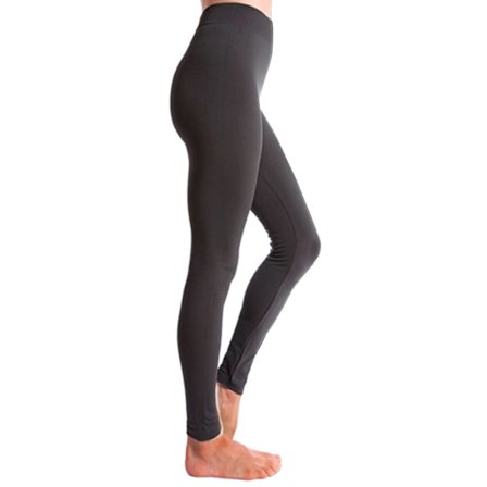 Dam Seamless Sport Leggings Elastisk midja Slim Gym Byxor