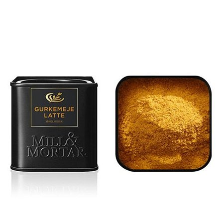 Mill & Mortar Gurkemeje latte 50 g, Helse & Madvarer, Krydderier, Gurkemeje