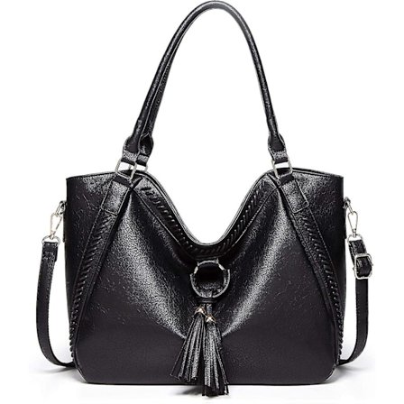 Women Handbags, Pu Leather Shoulder Bags Large Capacity Tote Bags Hobo Bags With Adjustable Shoulder Strap