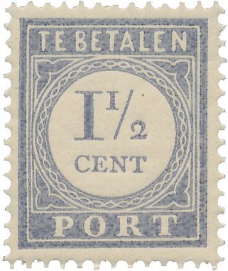 Holland 1912-1920 - Portomærker NVPH P46 - Postfrisk