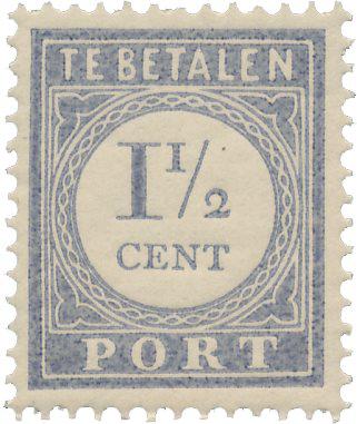 Holland 1912-1920 - Portomærker NVPH P46 - Postfrisk