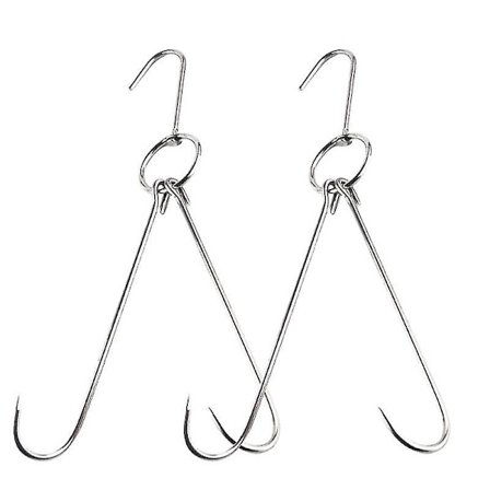 2 stk. Dobbelte Kroge OVV