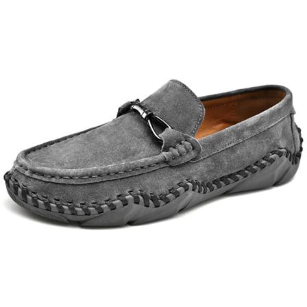 Män Klänning Faux Mocka Penny Loafer Rund Toe Comfort Casual Skor