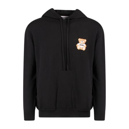 Moschino, Sweatshirt A09147000 Zwart, Heren, Maat:L