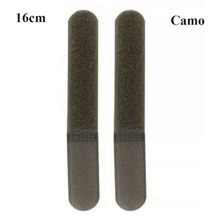 2kpl/pakkaus Tactical Molle Ties Johdinsiteet CAMO 16CM