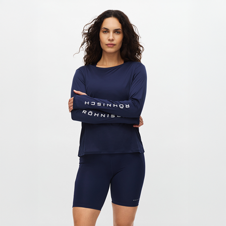 Röhnisch Team Logo Langermet Indigo