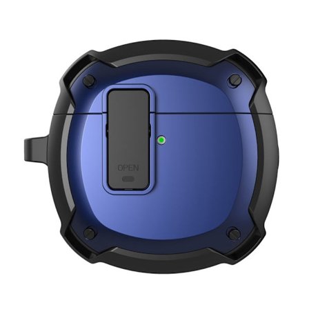 Huawei FreeBuds 4:n kannen suojus - Musta / Sininen