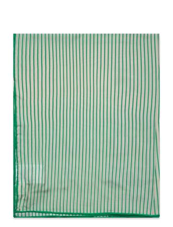 Linua Sia Scarf Accessories Scarves Lightweight Scarves Grønn Becksöndergaard*Betinget Tilbud