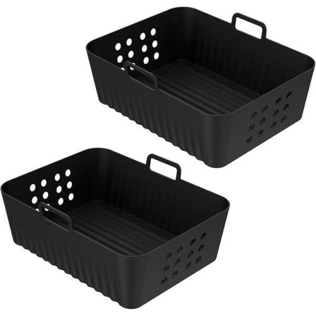 2-pack airfryerform för Ninja Double Stack XL airfryer SL400EU, silikonformtillbehör Airfryer Foodi Max - sh