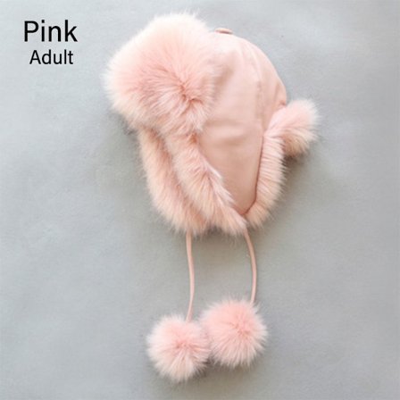 Foreldre-barn bombefly luer fuskepels lue ROSA VOKSEN VOKSEN