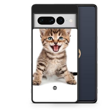 Bjornberry Skal Google Pixel 7 Pro - Söt Kattunge