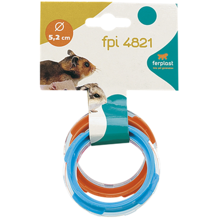 Ferplast - Pakning til hamsterrør Transparent 5,2 x 1,5 cm - Smådyr - Hus & Burinteriør - Leketunell og rør - ZOO.no