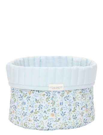 Little Dutch Little Dutch - Quiltet Opbevaringskurv Lille Forest - Blue - ONE SIZE