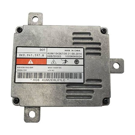 Styreenhet for frontlyktballastmodul til Golf For A3 A4 A8 8k0941597b 8k0 941 597 B (sølv)