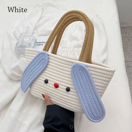 Vevde vesker Håndvesker HVIT