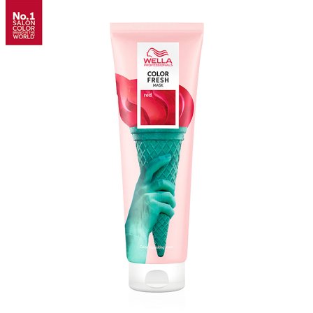 Wella Professionals Color Fresh Mask Red 150 ml, Hår, Hårfarve, Washouts