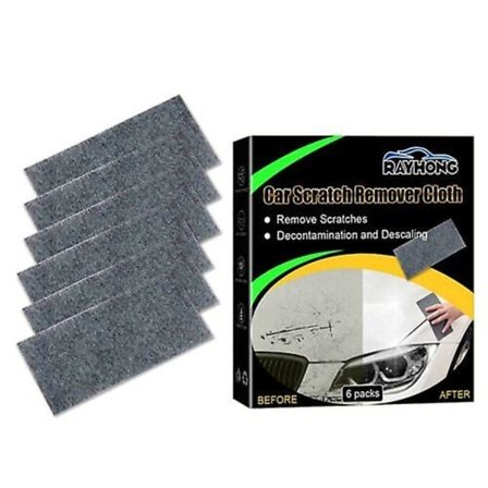 6-pack Nano Sparkle Cloth Bilreparationstyg Nano Magic Cloth För Bil Ny