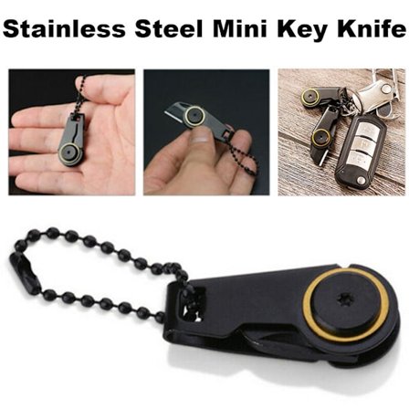 Utomhus Nyckelring Mini Cutter EDC Vikbar - lager