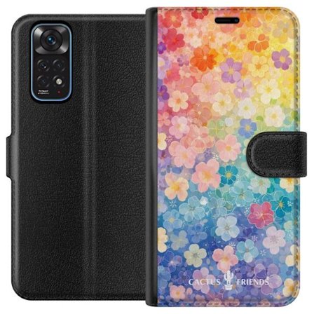 Yhteensopiva Lompakkokotelo Xiaomi Xiaomi Redmi Note 11 Cactus and Friends – RainbowBloom