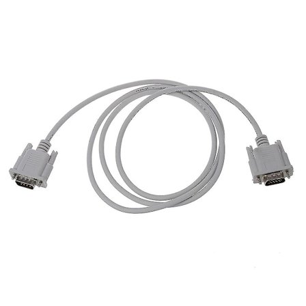 VGA DB15 Han till RS232 DB9 Han Adapterkabel / Video Grafisk Förlängningskabel (vit, 1,5m)