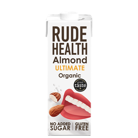 Rude Health Mandeldryck Ultimate, 1 liter EKO