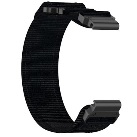 Garmin Fenix 7X Pro 51mm Nylon Watch Band - Black