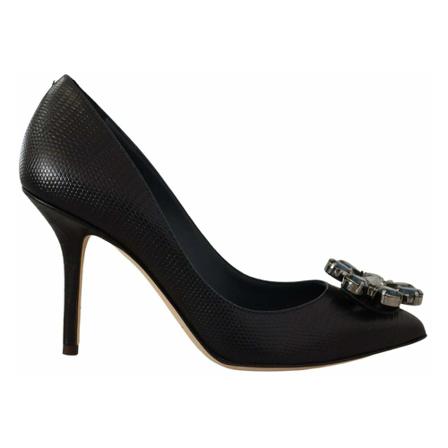 Dolce & Gabbana Crystal Pumps , Blauw , Dames , Maat: 36 EU