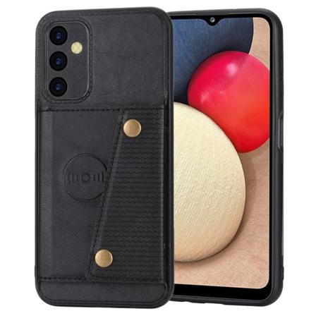 Samsung Galaxy A34 -puhelinkotelo lompakolla, musta