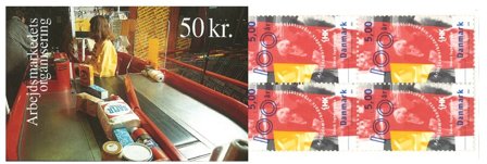 Danmark 1998 - Særfrimærkehæfte AFA S93 - Postfrisk