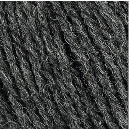Du Store Alpakka Wool Mørk-Grå-Melert 503, 50g