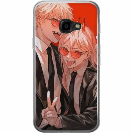 Samsung Galaxy Xcover 4 Genomskinligt Skal Chainsaw Man