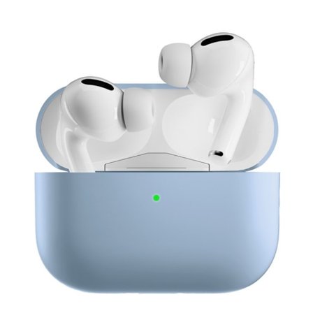 Silikonecover Apple AirPods Pro 2 Lyseblå