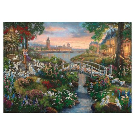 Puzzle 1000 palasta: Disney, 101 dalmatialaista