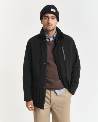 GANT - Double mid length jakke til herre black