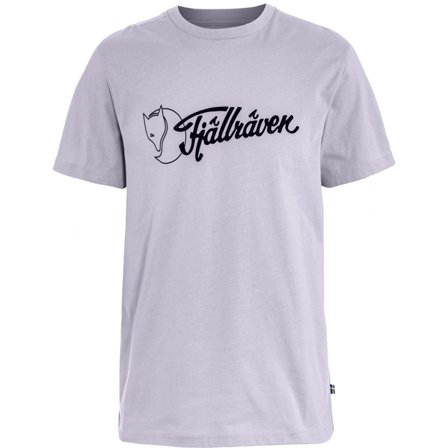 Fjällräven Archive Logo T-Skjorte L - male - Lavender Mist - T-Skjortes & tank Topps