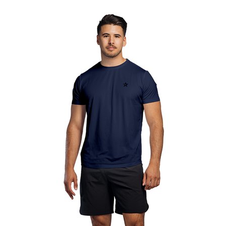 Star Wear Star Mesh T-shirt, Navy