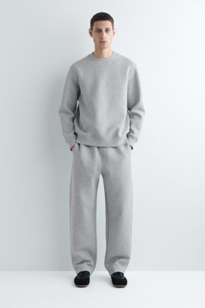 COS Homme Pantalon De Jogging Barrel En Scuba in Gris