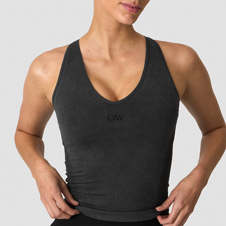 ICANIWILL Sculpt Sømfri Tanktop Sort