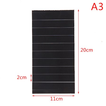 1 ark Match Striker Paper Sticker Gjør-det-selv manuell Match Eraser Phos