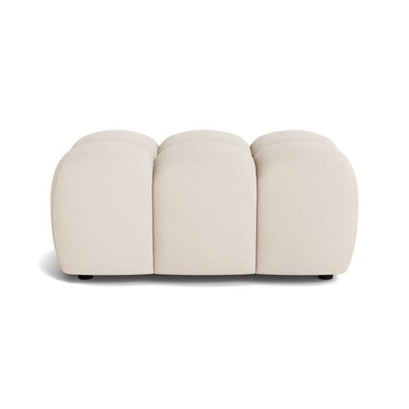 Puffy puf, 64x95 - Loop Creme - 95x64x40 - Puf