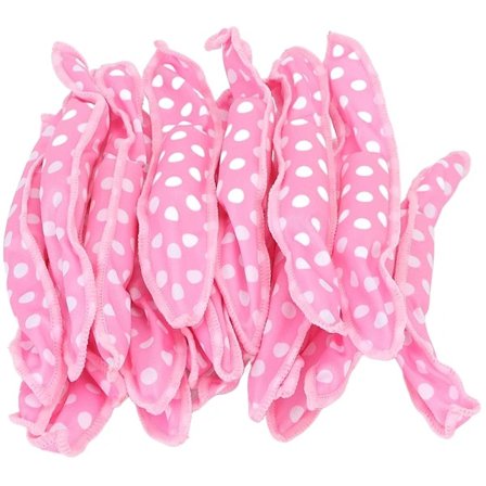 Kiharat hiusspiraalit - 20 kpl - Pehmeät ja joustavat sienirullat lyhyille hiuksille - Ei lämmitystä - DIY-hiustenmuotoilutyökalut naisille