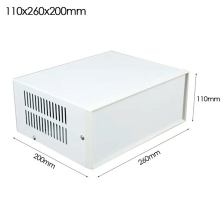 Kapsling Project Case Koblingsboks 110X260X200MM